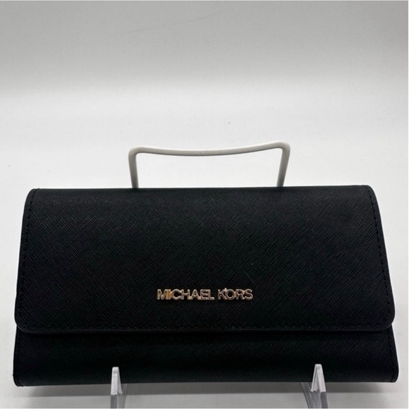 Michael Kors Large Double Zip Wallet Wristlet & Trifold
Wallet black - Picture 11 of 16
